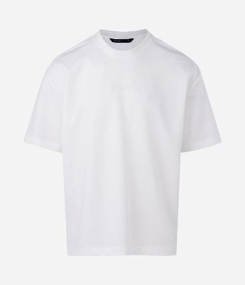 Camiseta Malha Pesada Tech Com Bordado Frontal