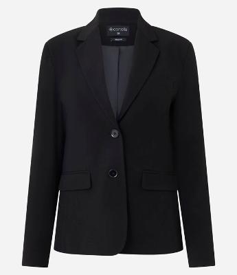 Blazer Alfaiatado com Gola Lapela
