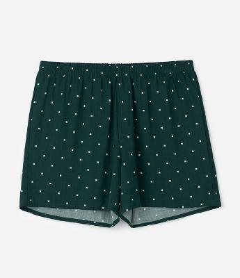 Cueca Samba-Canção Masculina Estampa Poá Geométrica