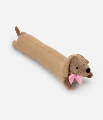 Almofada de Rolo com Formato de Cachorro