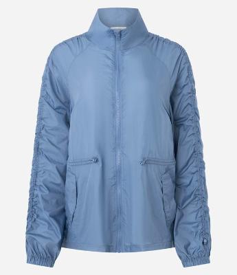 Jaqueta Parka Esportiva com Franzido Lateral