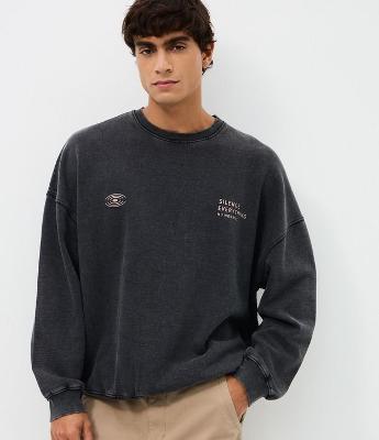 Blusão Oversized Moletom Silence Everything