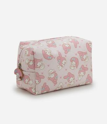 Necessaire Média Retangular em PU com Estampa My Melody