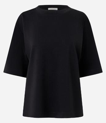 Blusa Oversized Interlock com Mangas Amplas