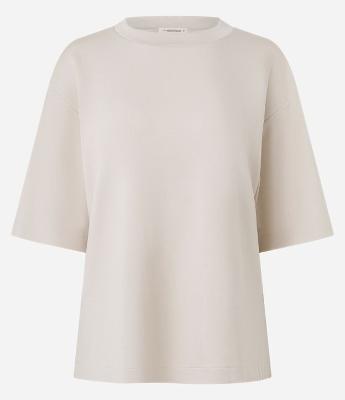 Blusa Oversized Interlock com Mangas Amplas
