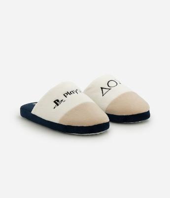 Pantufa Chinelo em Fleece PlayStation - Tam 29 ao 38