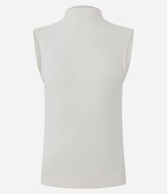 Blusa Regular em Modal com Gola Alta
