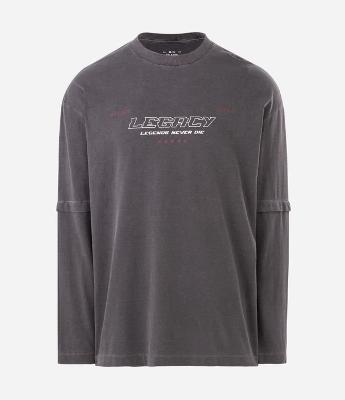 Camiseta Relaxed com Lettering Legacy