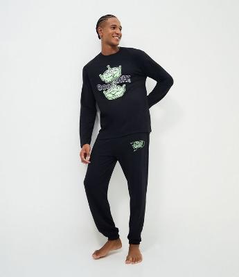 Pijama Longo com Estampa Toy Story Aliens