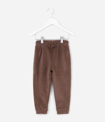 Calça Infantil em Moletom Felpado - Tam 1 a 6 Anos