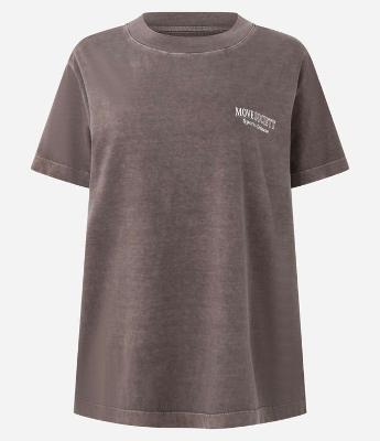 Camiseta Esportiva Oversized Estonada com Estampa Lettering