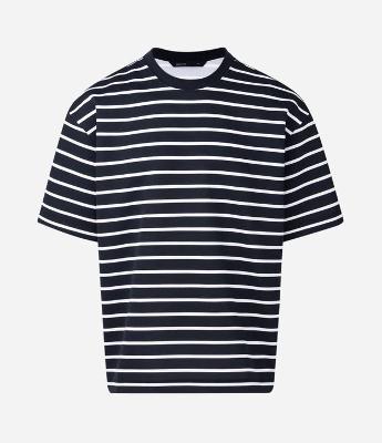 Camiseta Boxy Manga Curta Listrada