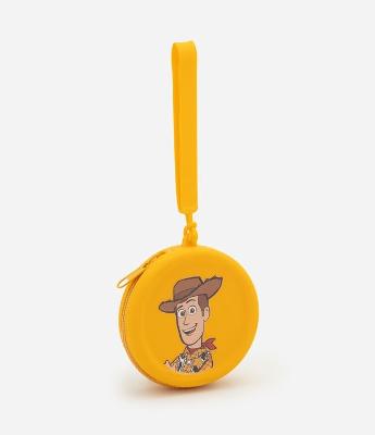 Porta Moedas em Silicone com Estampa Woody