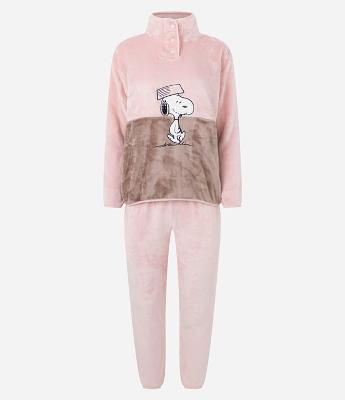 Blusa Longo em Plush Snoopy