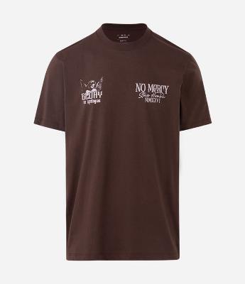 Camiseta Manga Curta No Mercy com Estampa nas Costas