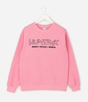Casaco Infantil Huntrix Guerreiras do K-Pop – Tam 5 a 14 Anos
