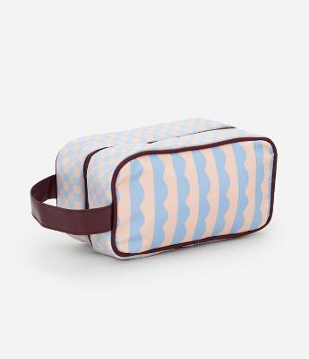 Necessaire Grande com Compartimentos Limpo e Sujo