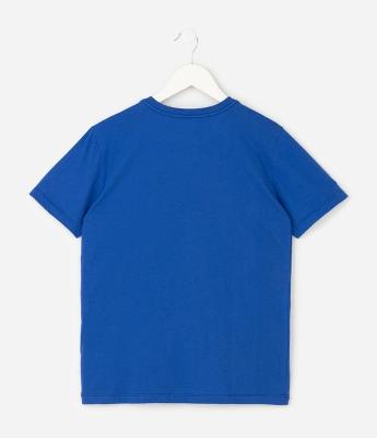 Camiseta Infantil Comfort com Lettering Brasil em Relevo – Tam 5 a 14 Anos