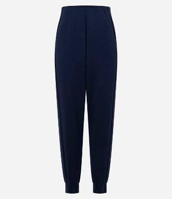 Calça Esportiva Jogger em Modal com Recorte