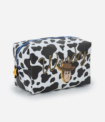 Necessaire Retangular Woody em PU