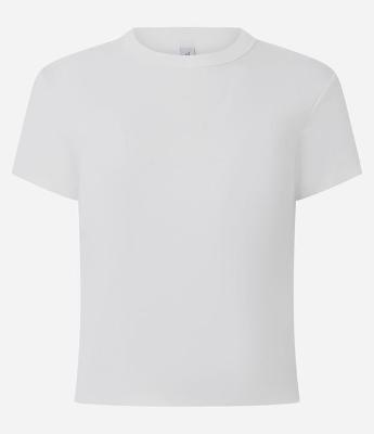 Blusa Justinha em Algodão com Mangas Curtas