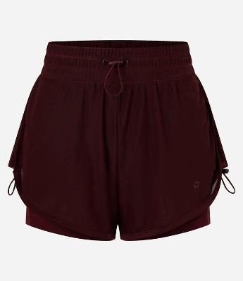 Bermuda Runner Esportiva com Short Interno e Tecnologia Dry