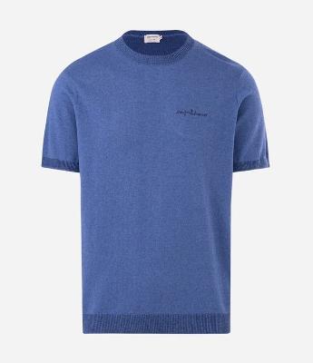 Camiseta Tricot Jacquard Boi Caprichoso