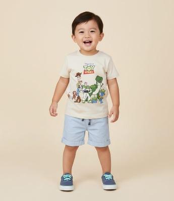 Camiseta Infantil com Estampa Toy Story - Tam 2 a 6 Anos