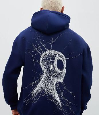 Moletom com Felpa Spiderman