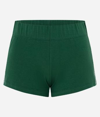 Short Mini com Listras Laterais Contrastantes