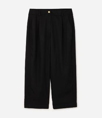 Calça Alfaiatada Reta Curve & Plus Size