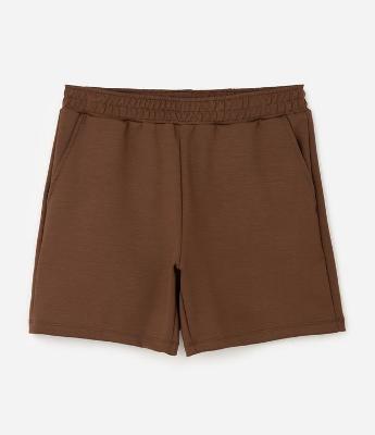 Bermuda em Moletom Comfort com Cós Elástico