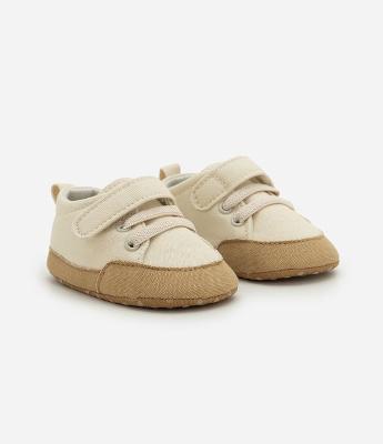 Tênis Infantil em Sarja com Velcro e Elástico – Tam 15 a 19