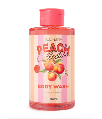 Sabonete Liquído Peach Collection Limpeza & Frescor Alchemia