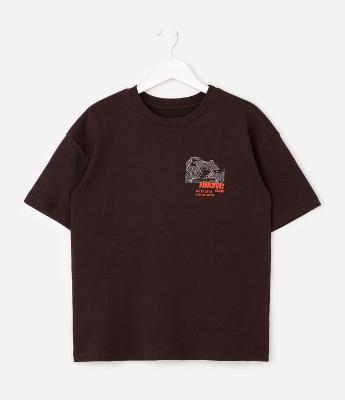 Camiseta Infantil em Algodão com Estampa Patagonia 3D – Tam 5 a 14 Anos