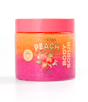Sabonete Esfoliante Peach Collection Alchemia