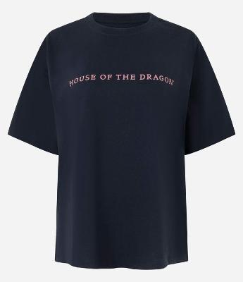 Camiseta em Algodão com Estampa House Of The Dragon