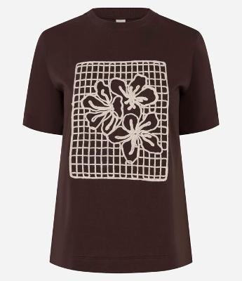 Blusa em Algodão com Bordado Floral