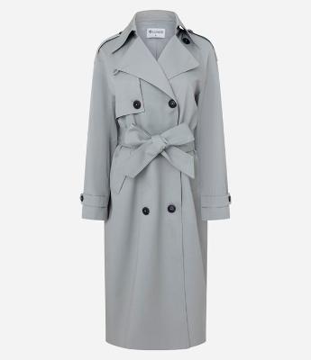 Trench Coat com Faixa Para Amarração na Cintura
