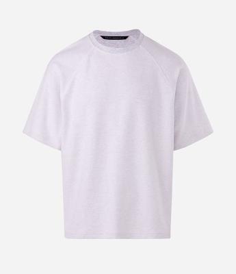 Camiseta Oversized em Moletom com Bordado no Peito
