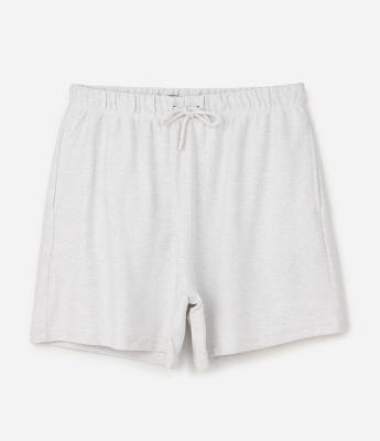 Bermuda Moletom com Bordado