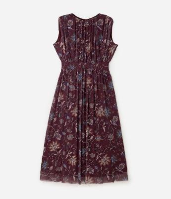 Vestido Longo Tule Floral Curve & Plus Size