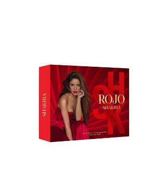 Kit Shakira Rojo EDP 80 ml + Creme corporal 75 ml