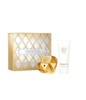 Kit Rabanne Lady Million Sensual EDP 80ml + Creme Corporal 100ml