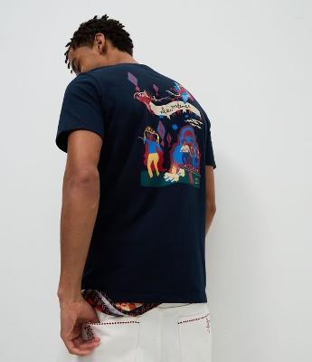 Camiseta com Bordado Alceu Valença