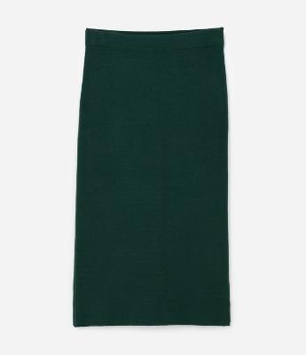 Saia Midi Lápis em Tricô Curve & Plus Size