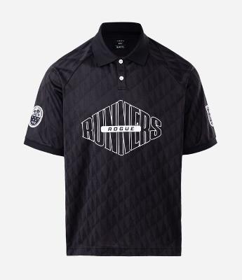 Polo Masculina Manga Curta Boxy Runners