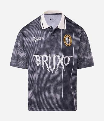 Camiseta Boxy em Jacquard com Estampa Ronaldinho Bruxo