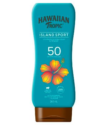 Protetor Solocar Hawaiian Tropic FPS 50 Island Sport Locion