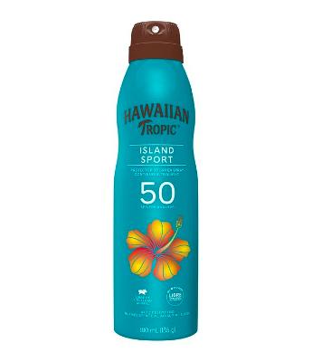 Protetor Solar Hawaiian Tropic Spray FPS 50 Island Sport